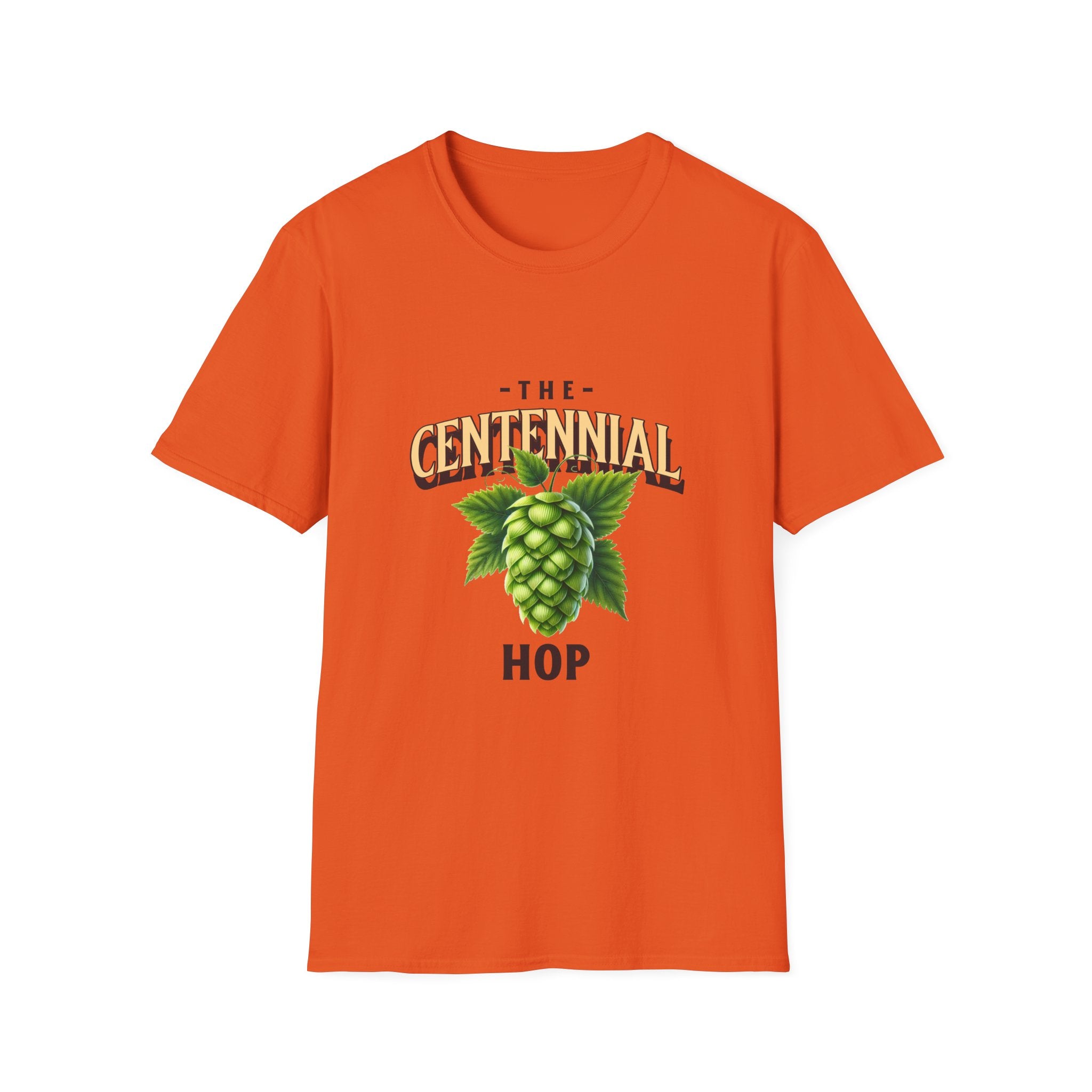 The Centennial Hop Unisex Softstyle T-Shirt - Perfect Gift for Beer Lovers