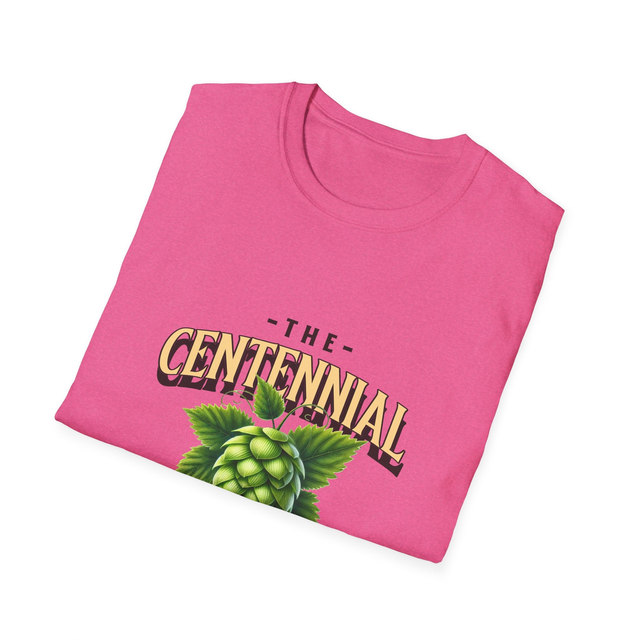 The Centennial Hop Unisex Softstyle T-Shirt - Perfect Gift for Beer Lovers