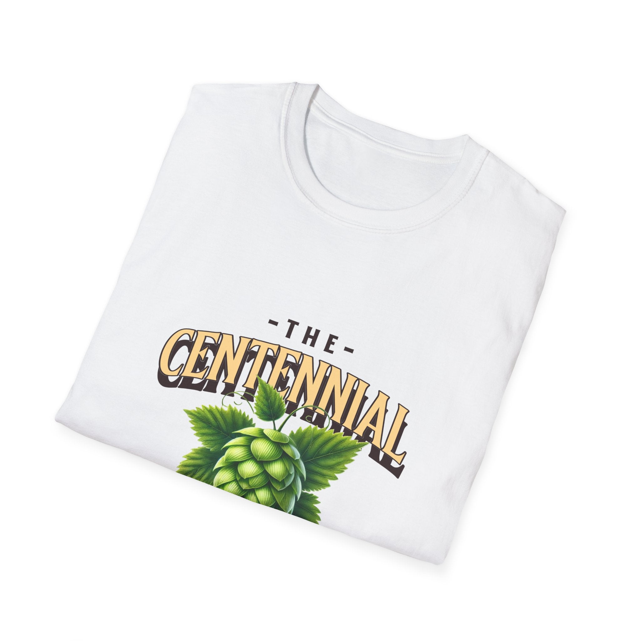 The Centennial Hop Unisex Softstyle T-Shirt - Perfect Gift for Beer Lovers