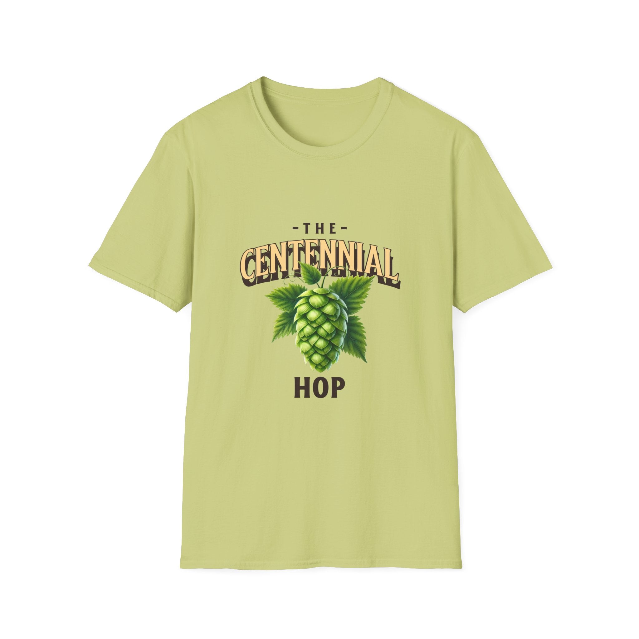 The Centennial Hop Unisex Softstyle T-Shirt - Perfect Gift for Beer Lovers