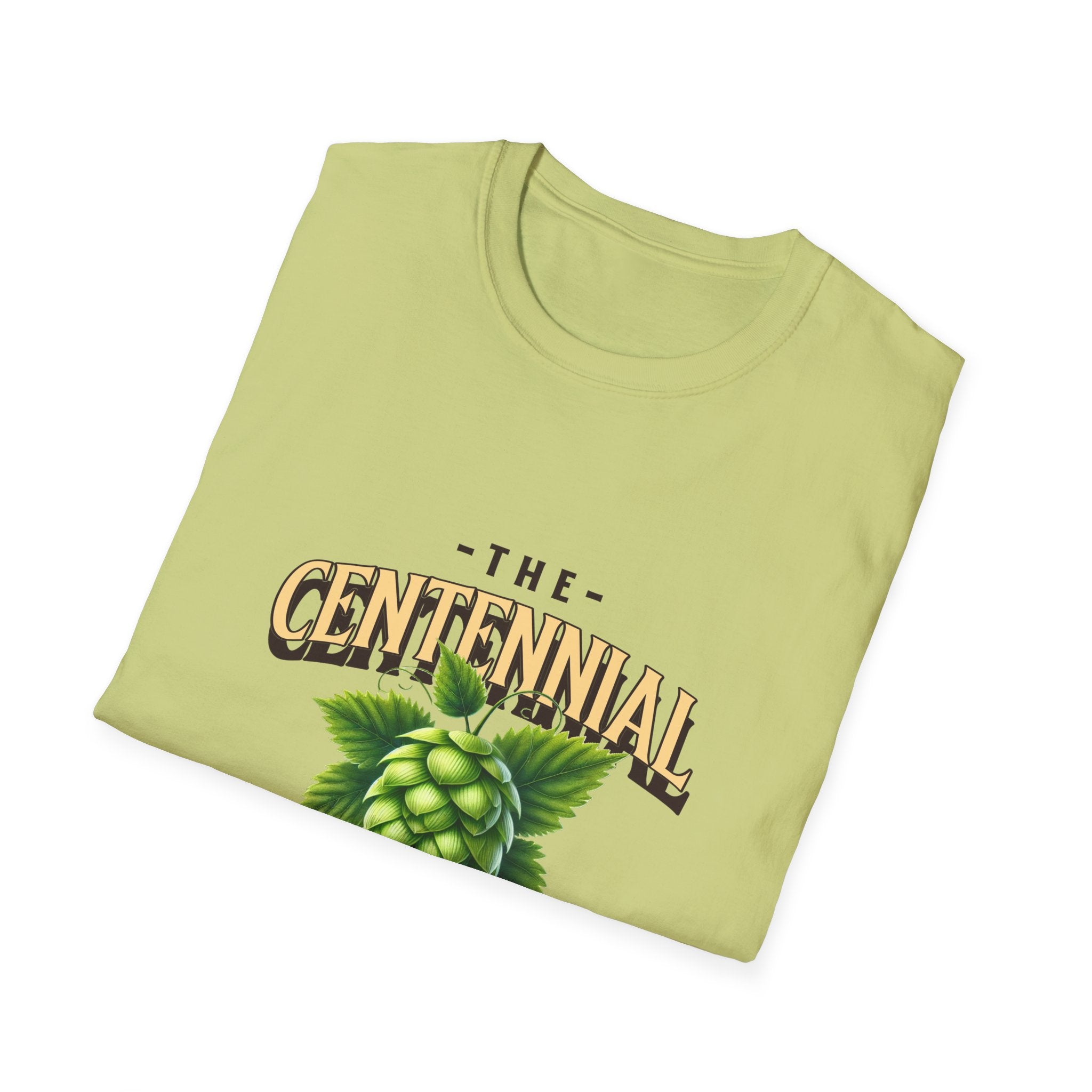 The Centennial Hop Unisex Softstyle T-Shirt - Perfect Gift for Beer Lovers