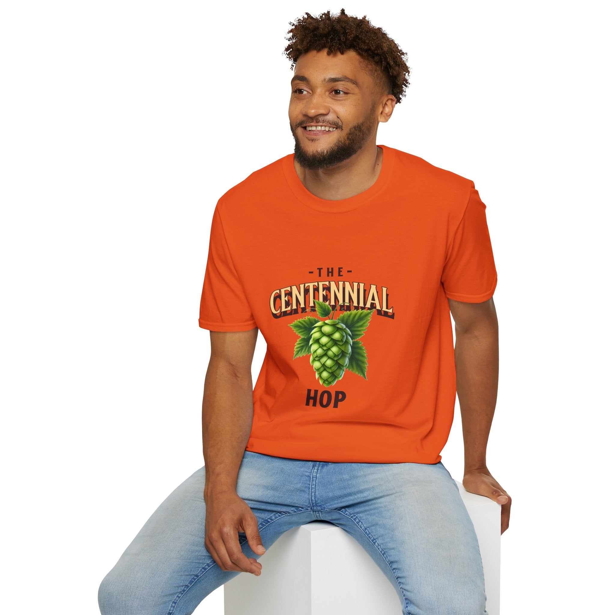 The Centennial Hop Unisex Softstyle T-Shirt - Perfect Gift for Beer Lovers