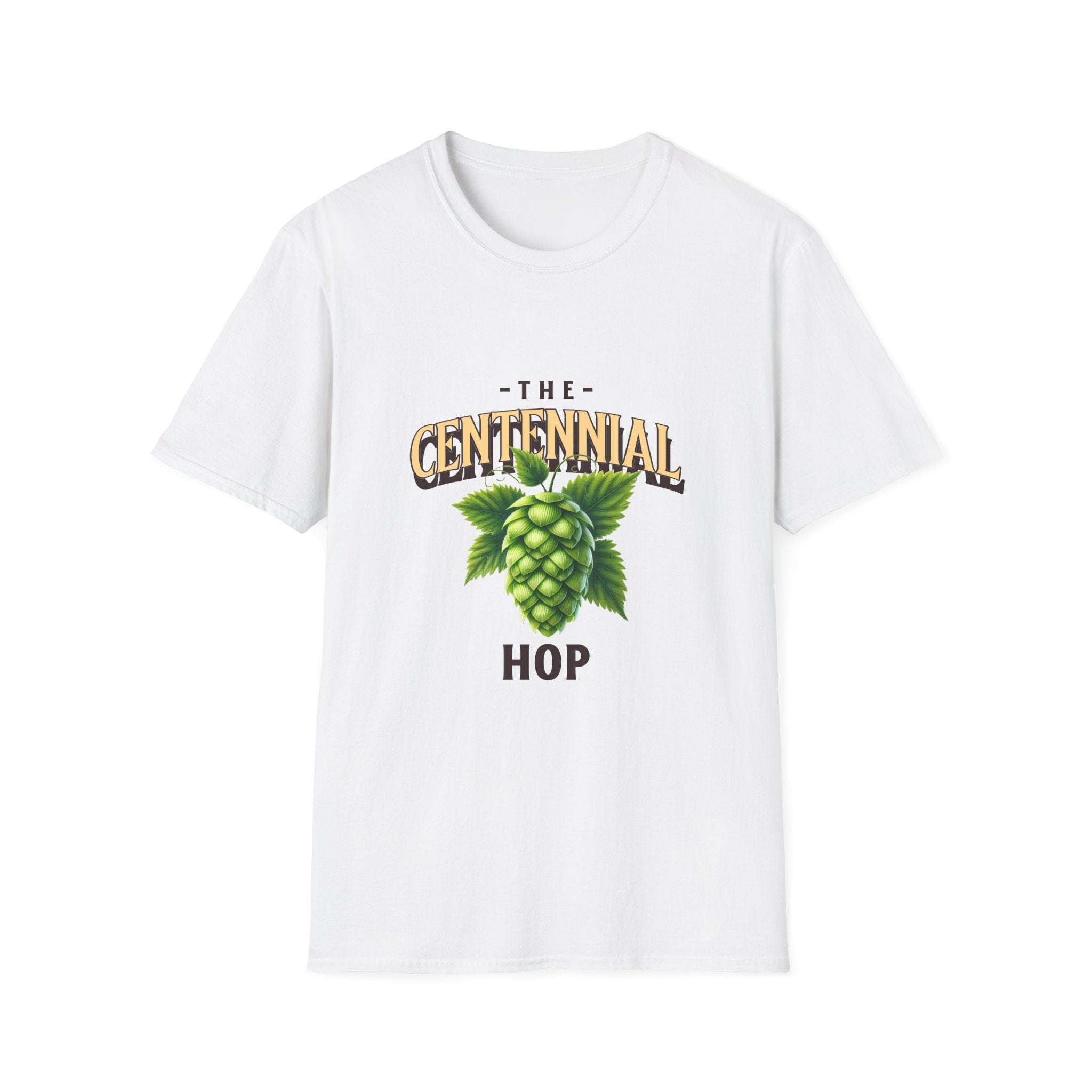 The Centennial Hop Unisex Softstyle T-Shirt - Perfect Gift for Beer Lovers