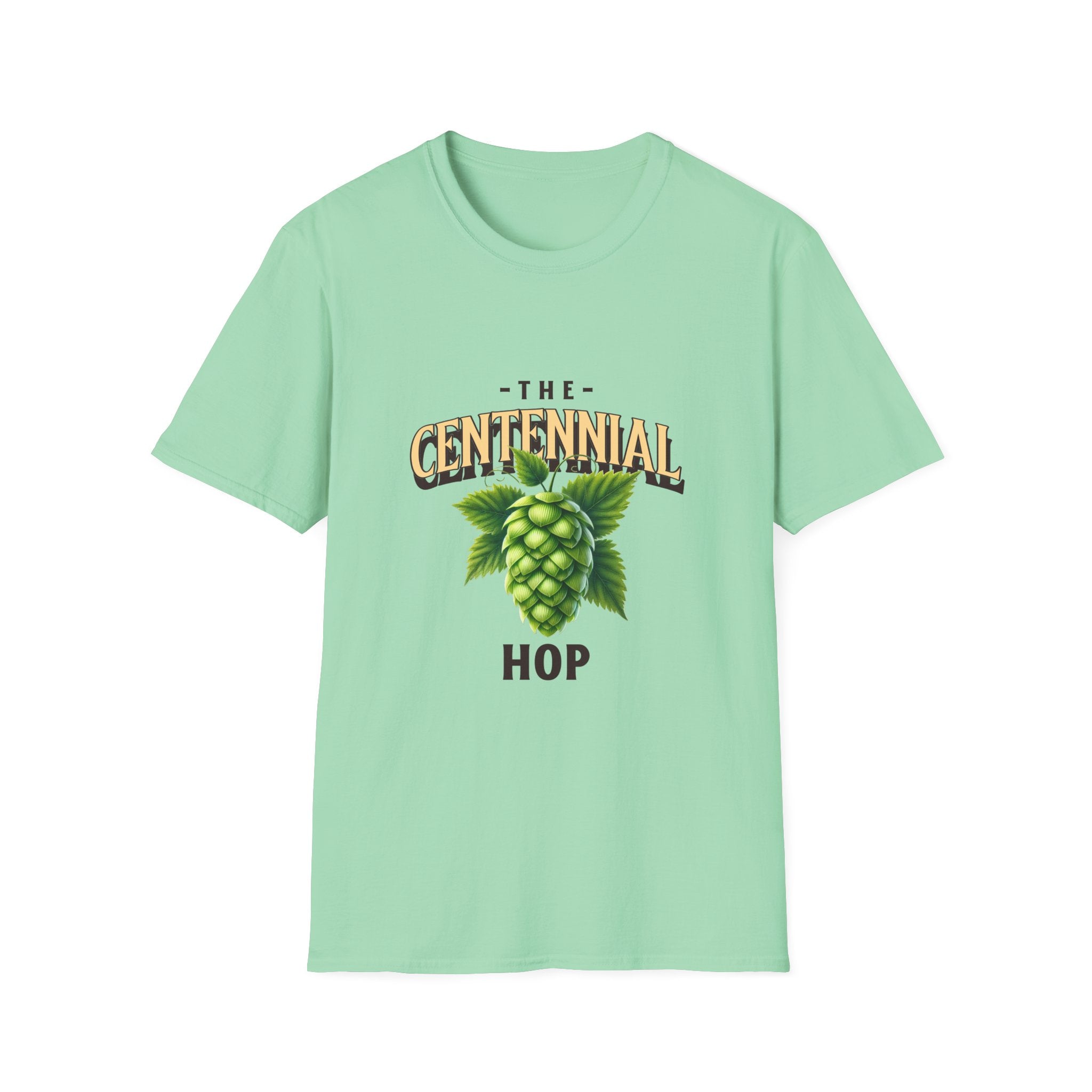 The Centennial Hop Unisex Softstyle T-Shirt - Perfect Gift for Beer Lovers